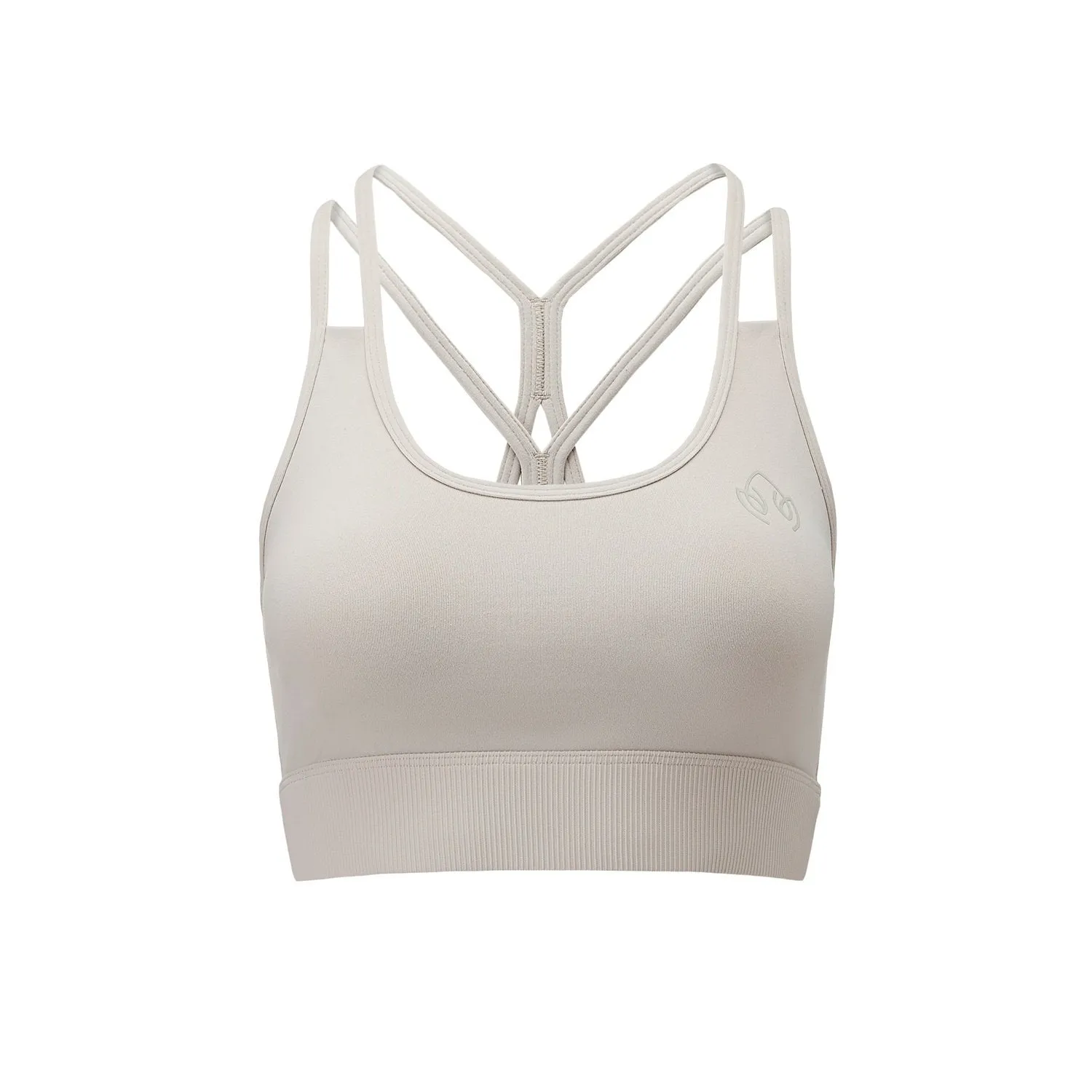 Rikke Sports Bra Ribbed Panel