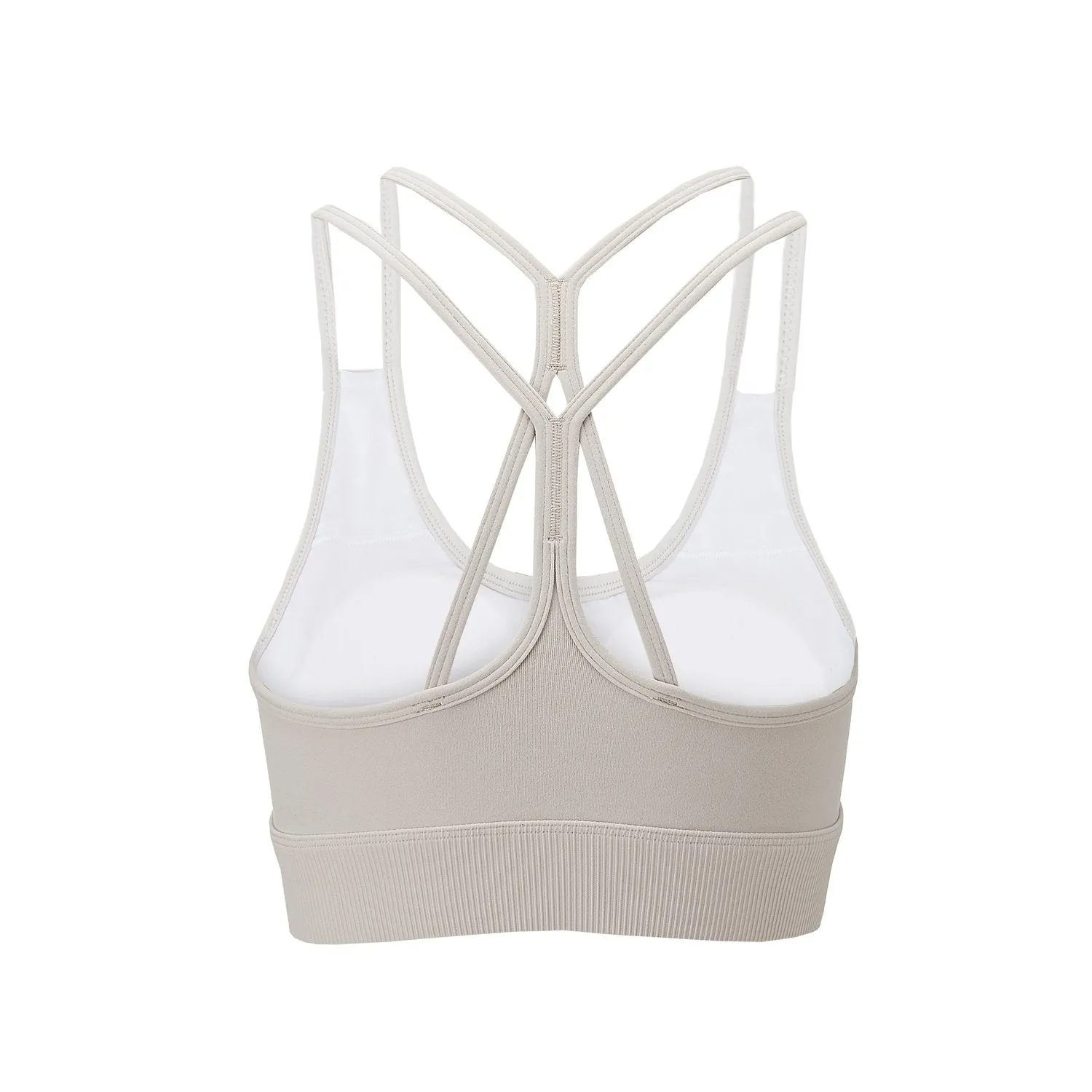 Rikke Sports Bra Ribbed Panel