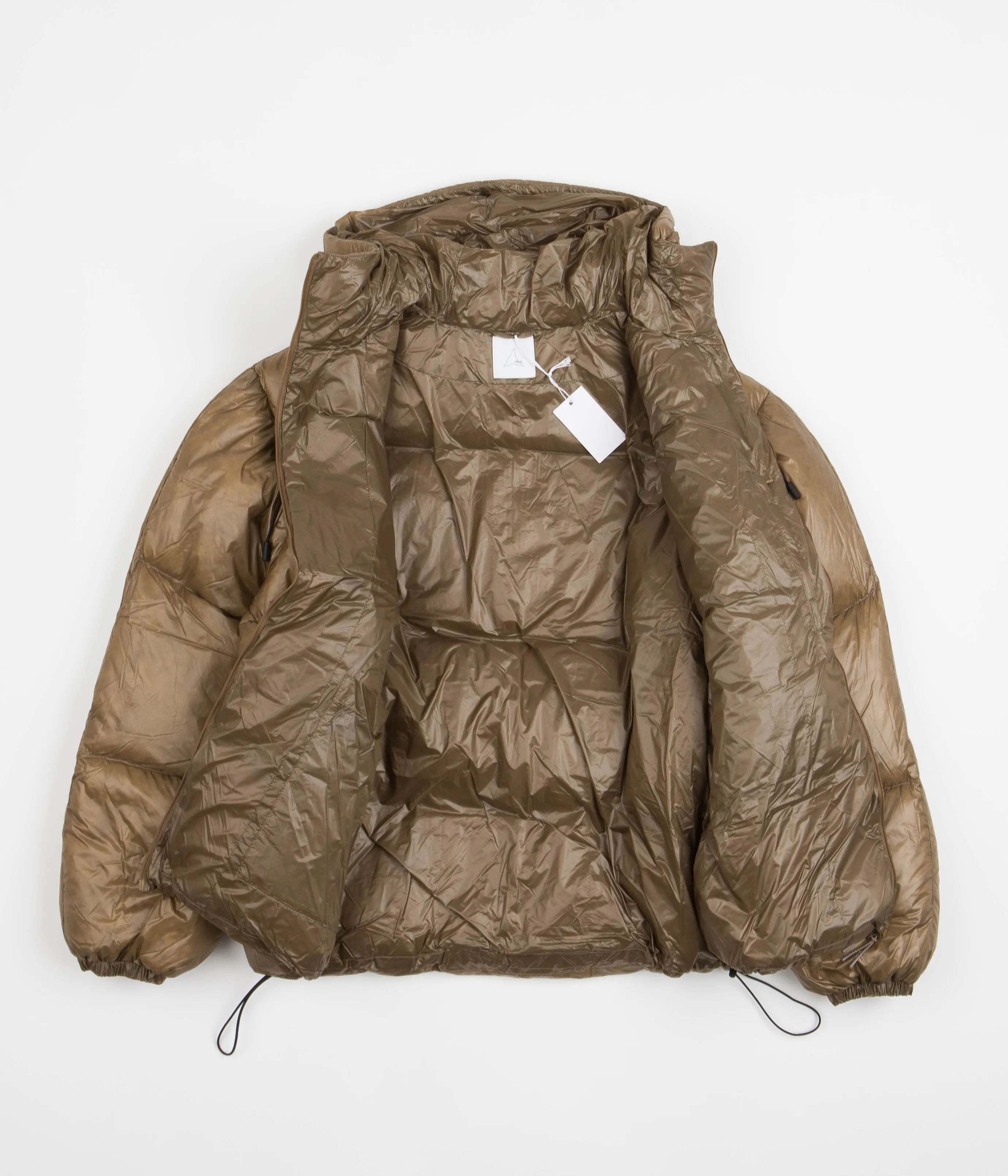 ROA Shiny Down Jacket - Brown