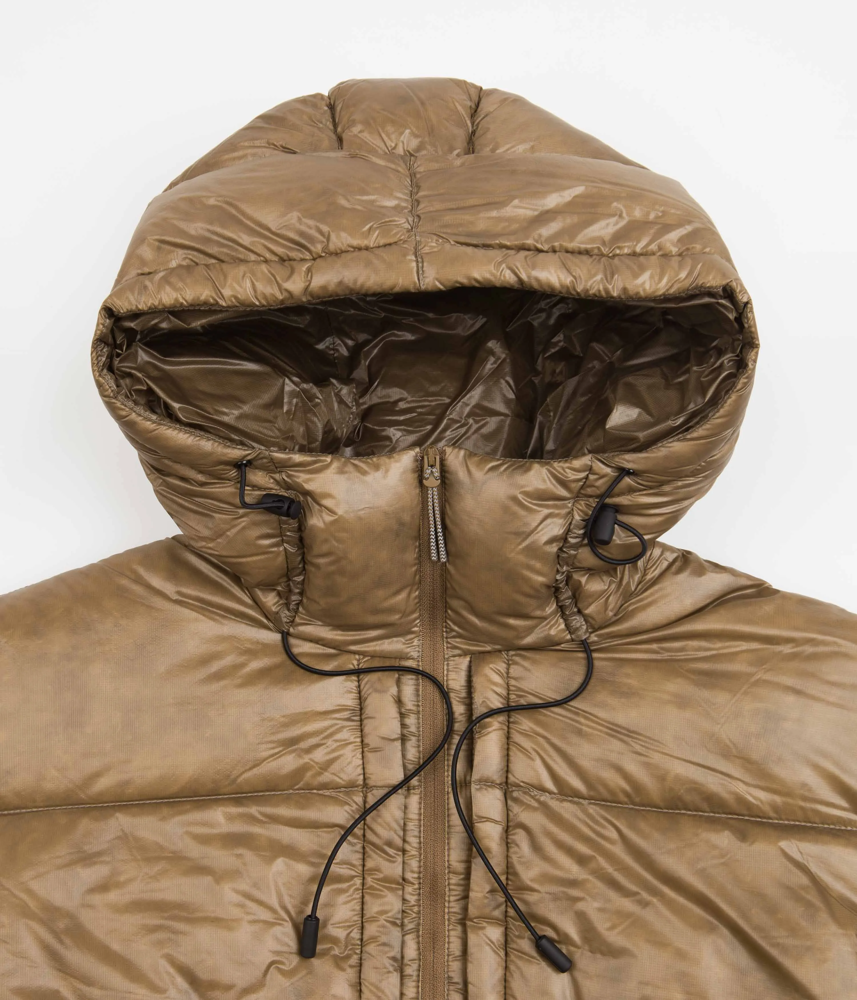 ROA Shiny Down Jacket - Brown