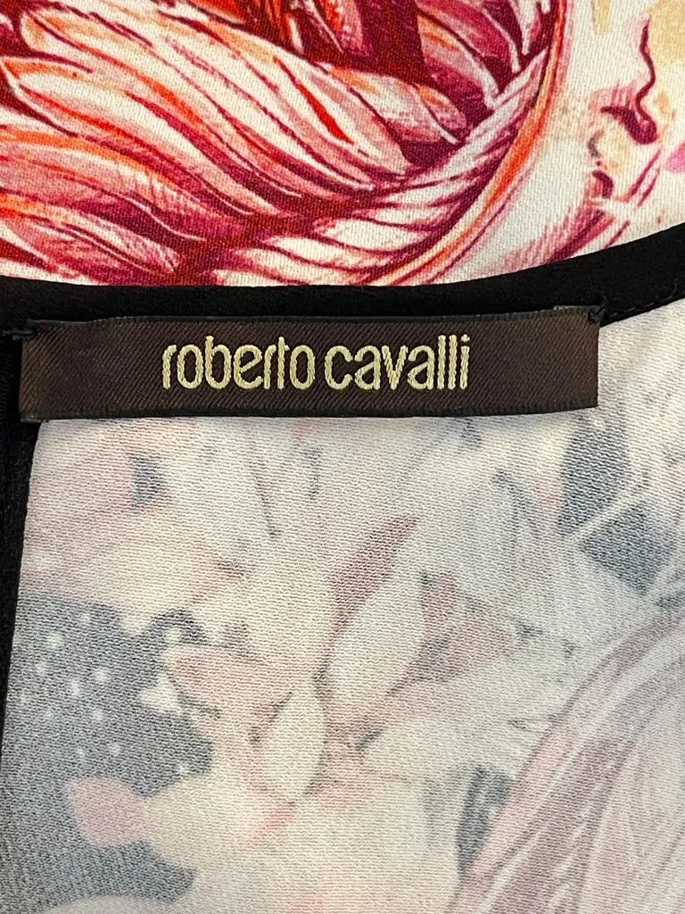 Roberto Cavalli Floral Dress. Size 38IT