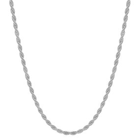 Rope Chain - White Gold