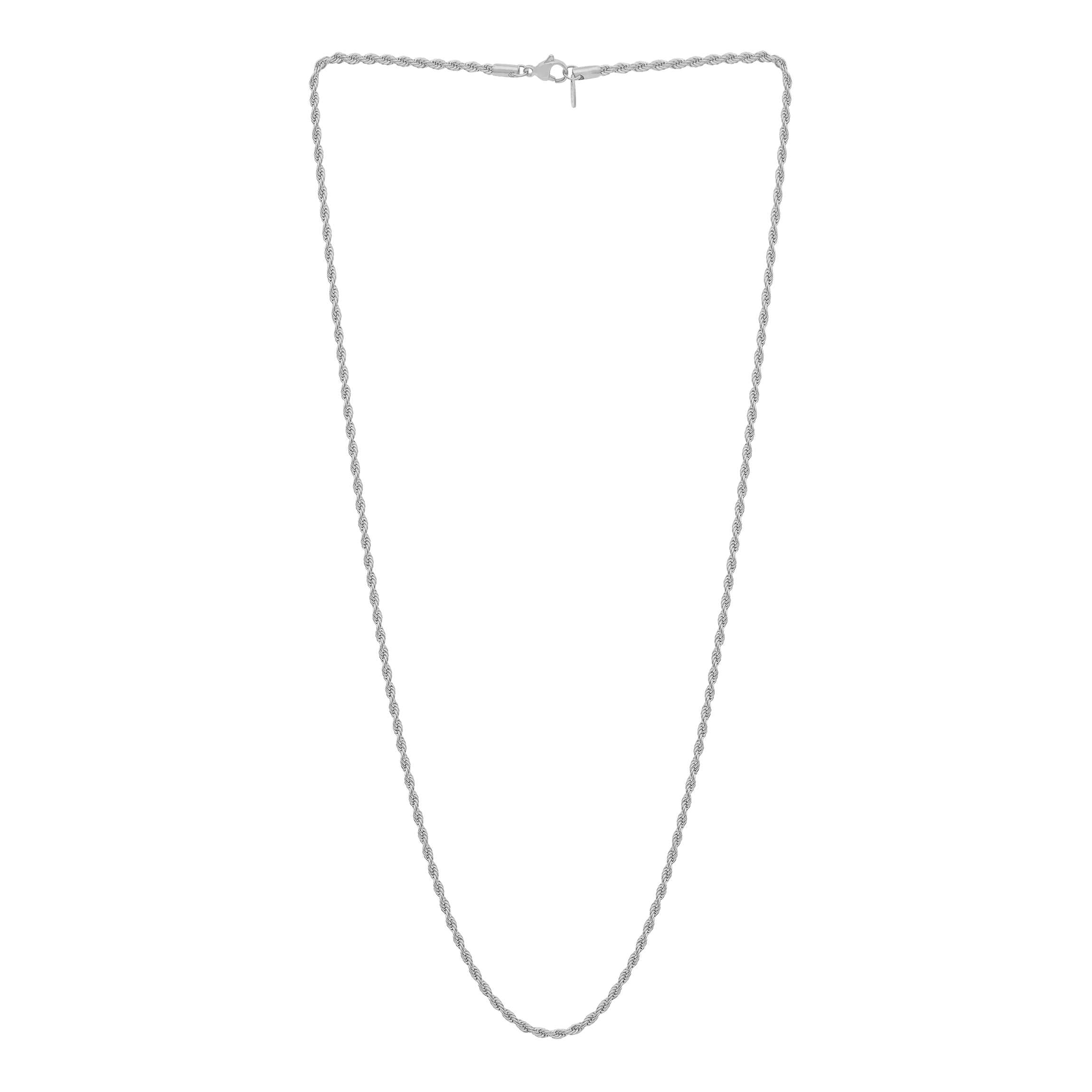 Rope Chain - White Gold