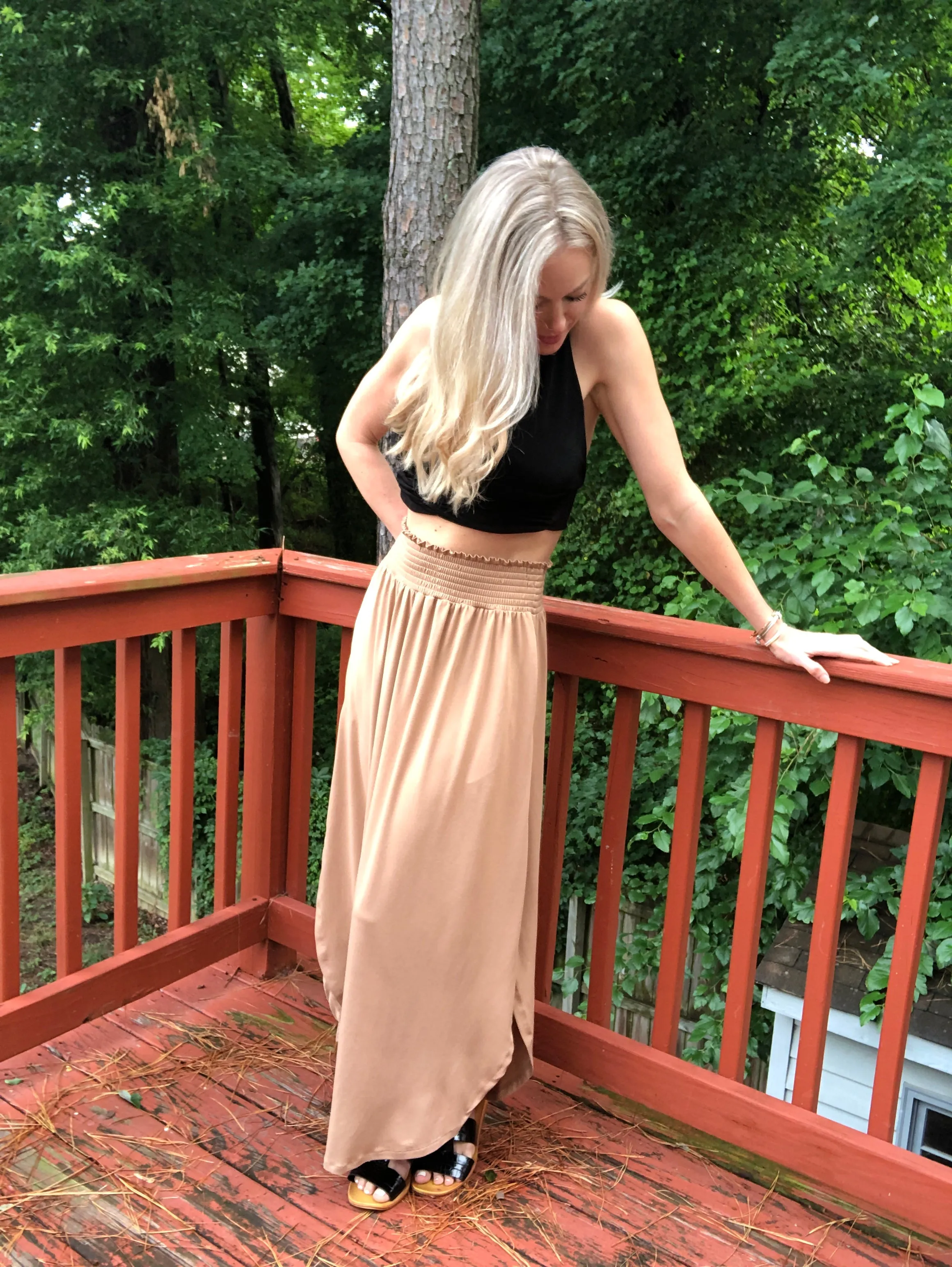 Sandy Delight Maxi Skirt