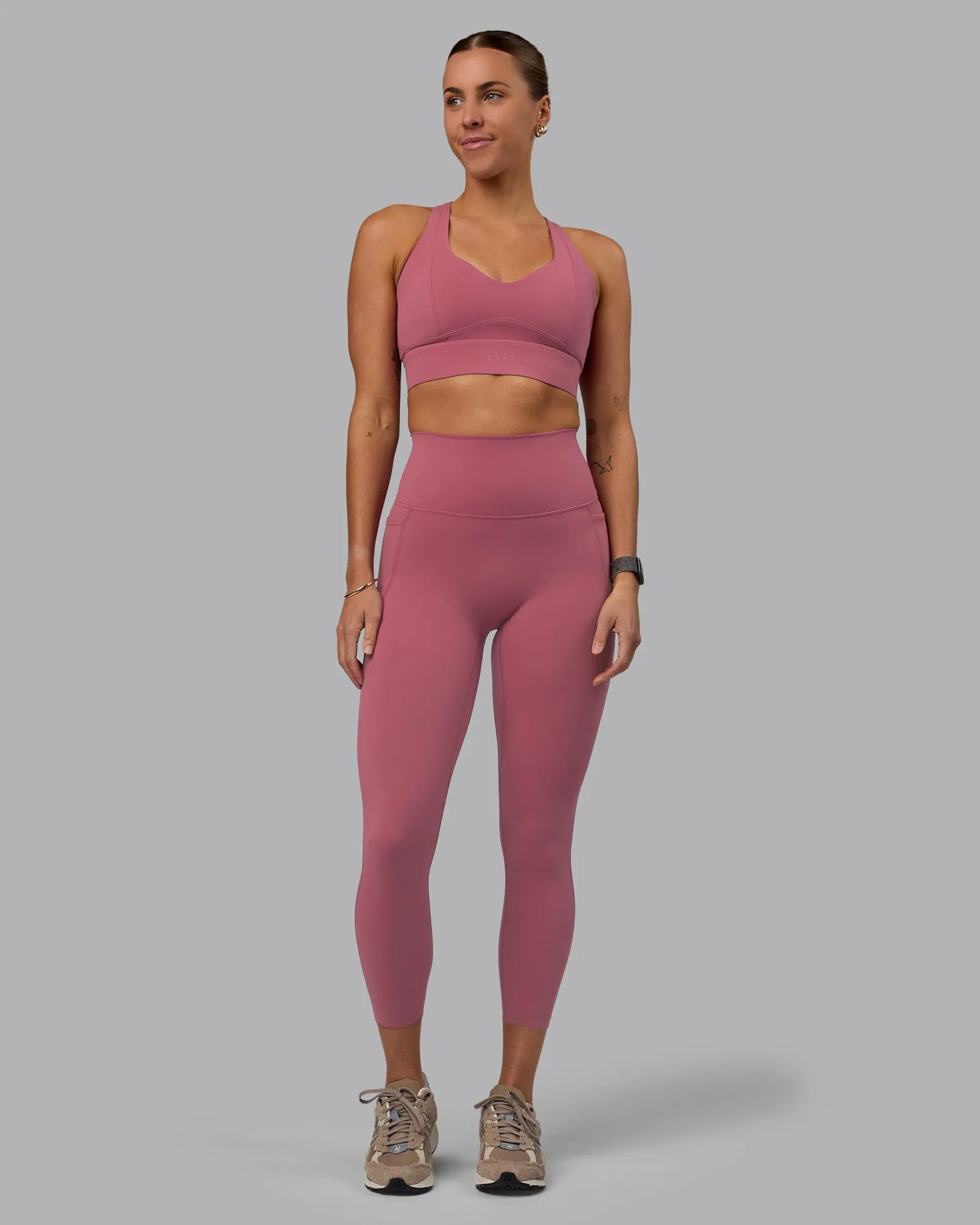 Sculpt Sports Bra - Mauve Haze