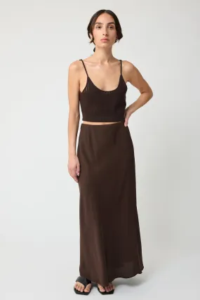 Silk Maxi Skirt