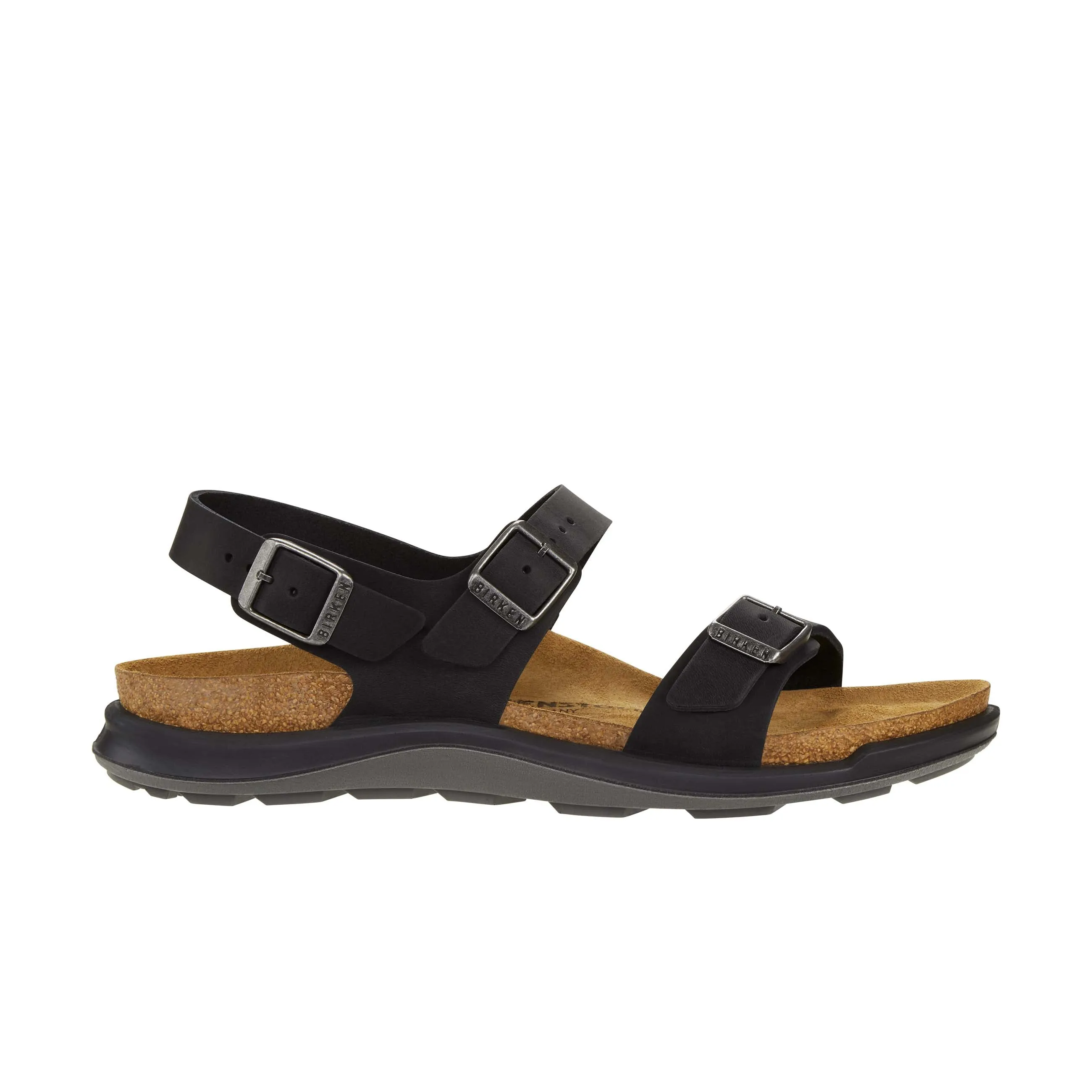 Sonora Cross Town Arctic Black Waxy Leather