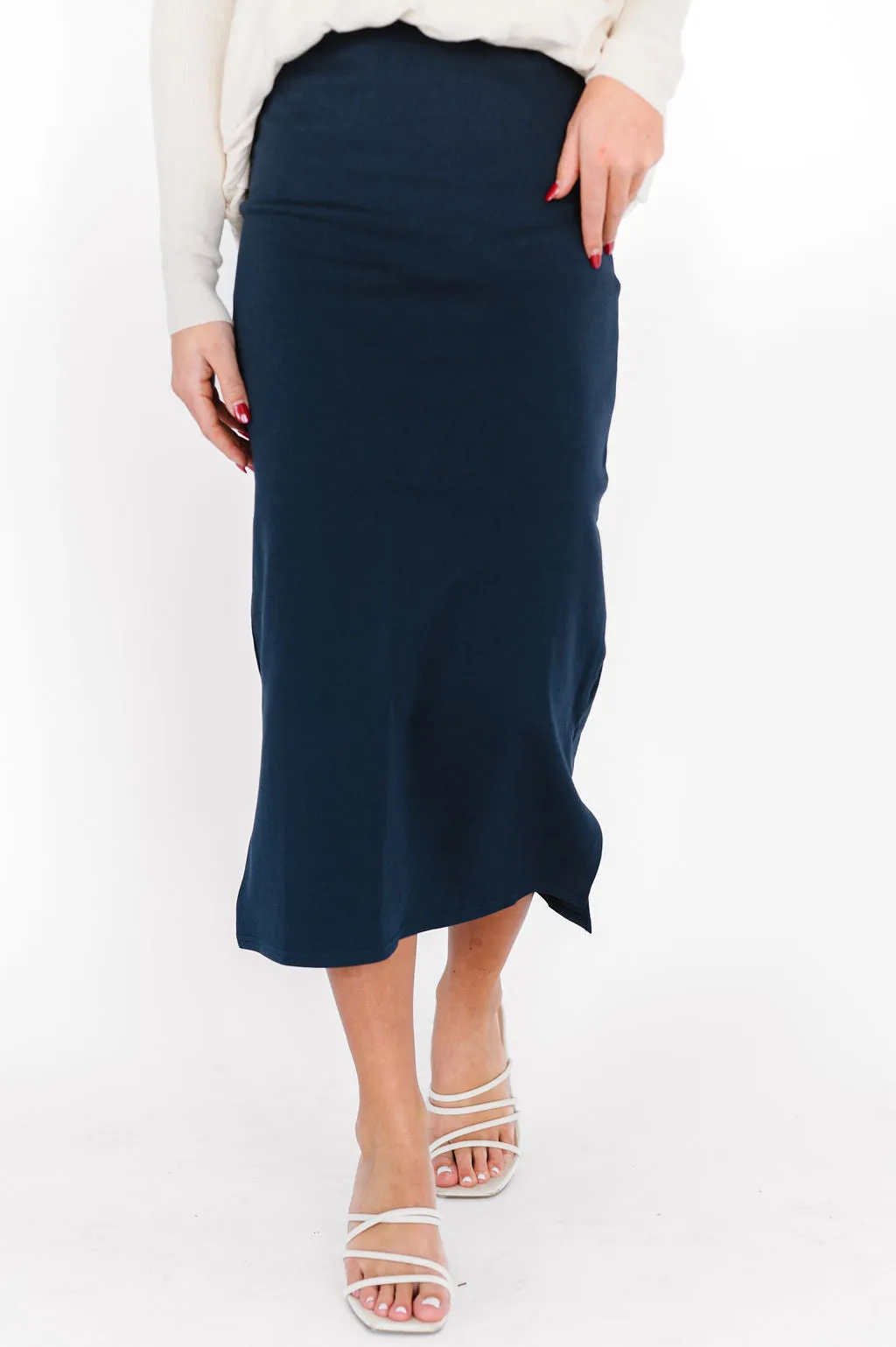 Spencer Skirt in Navy