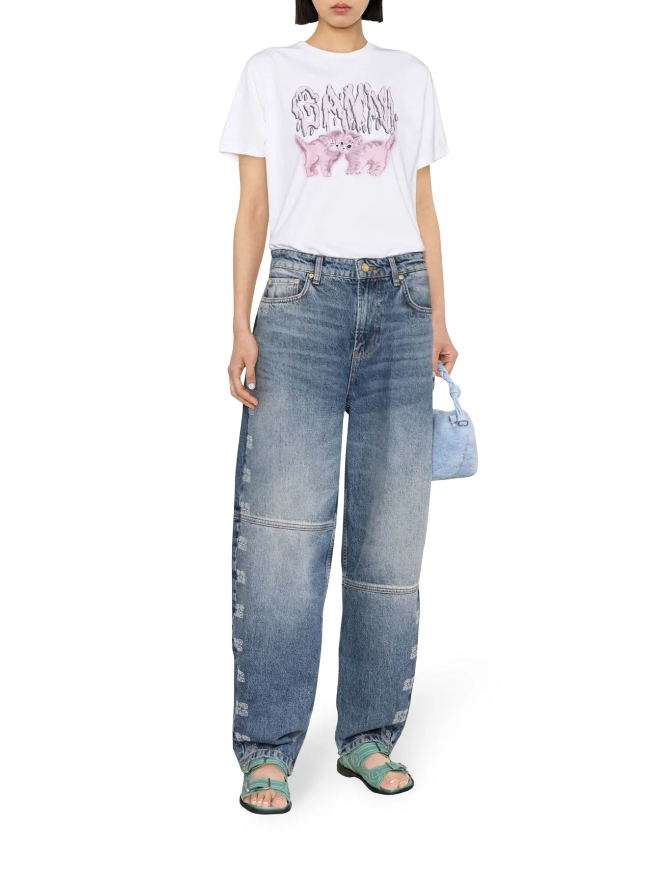 Stary high-rise tapered-leg jeans