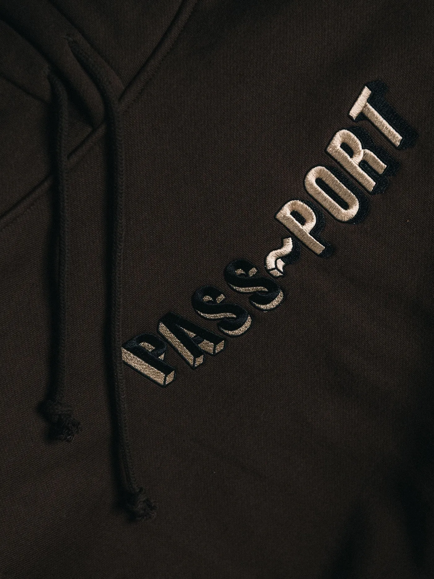 Sunken Logo Embroidery Hoodie