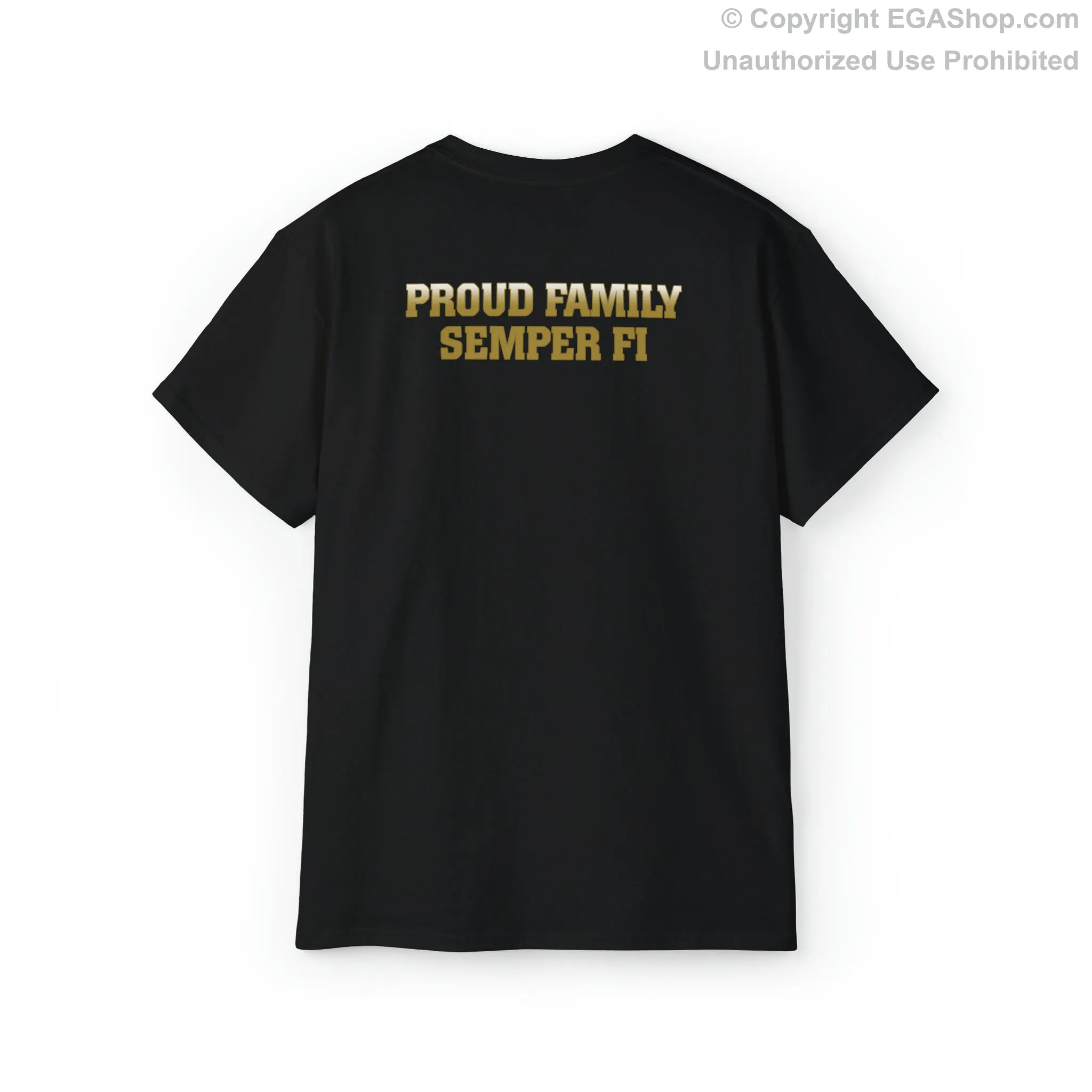 T-Shirt: Charlie Co. MCRD Parris Island (EGA   Back Proud Family)