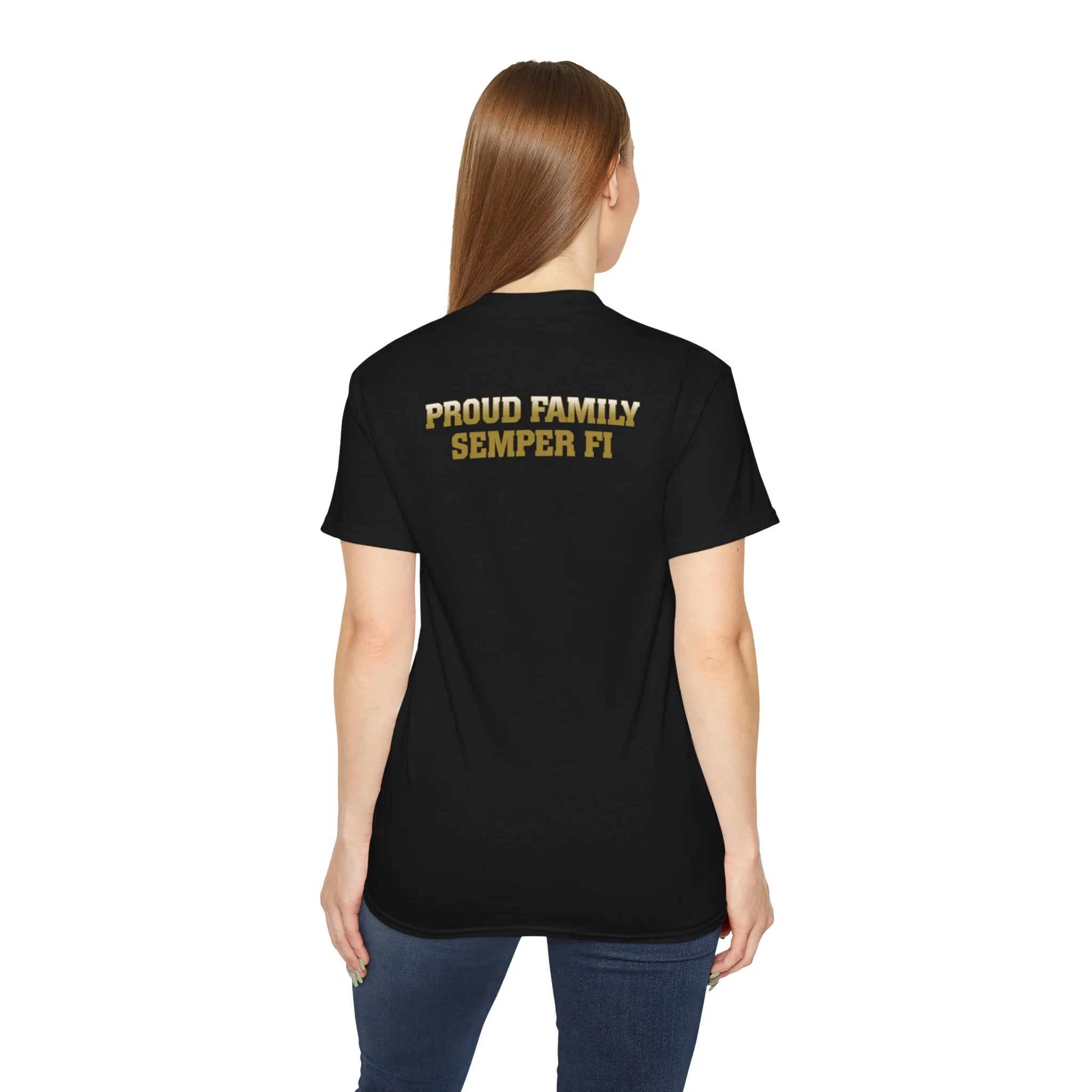 T-Shirt: Charlie Co. MCRD Parris Island (EGA   Back Proud Family)