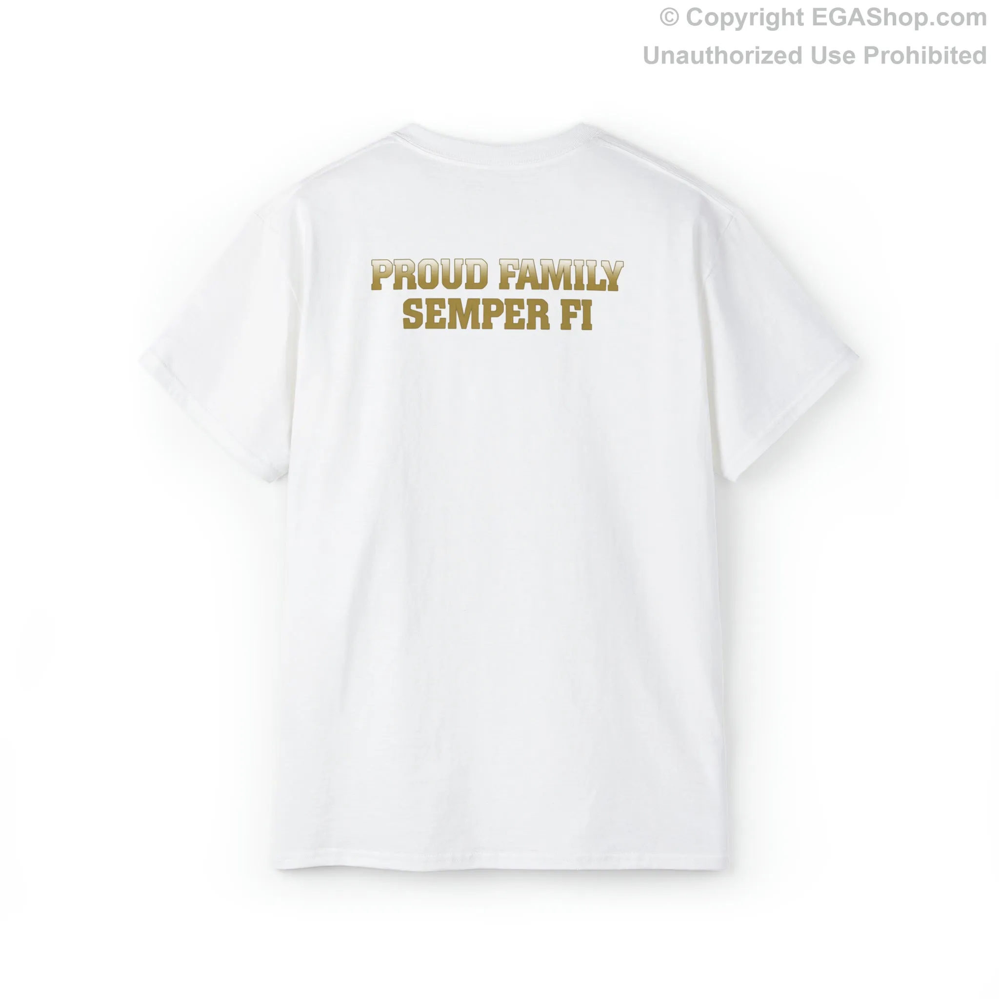 T-Shirt: Charlie Co. MCRD Parris Island (EGA   Back Proud Family)