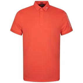 Tour Tech TX Jersey Regular Fit Polo Hot Coral - W23