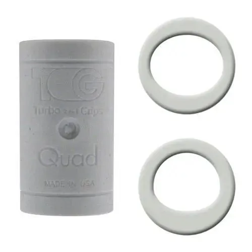 Turbo Grips Quad Bowling Finger Insert White