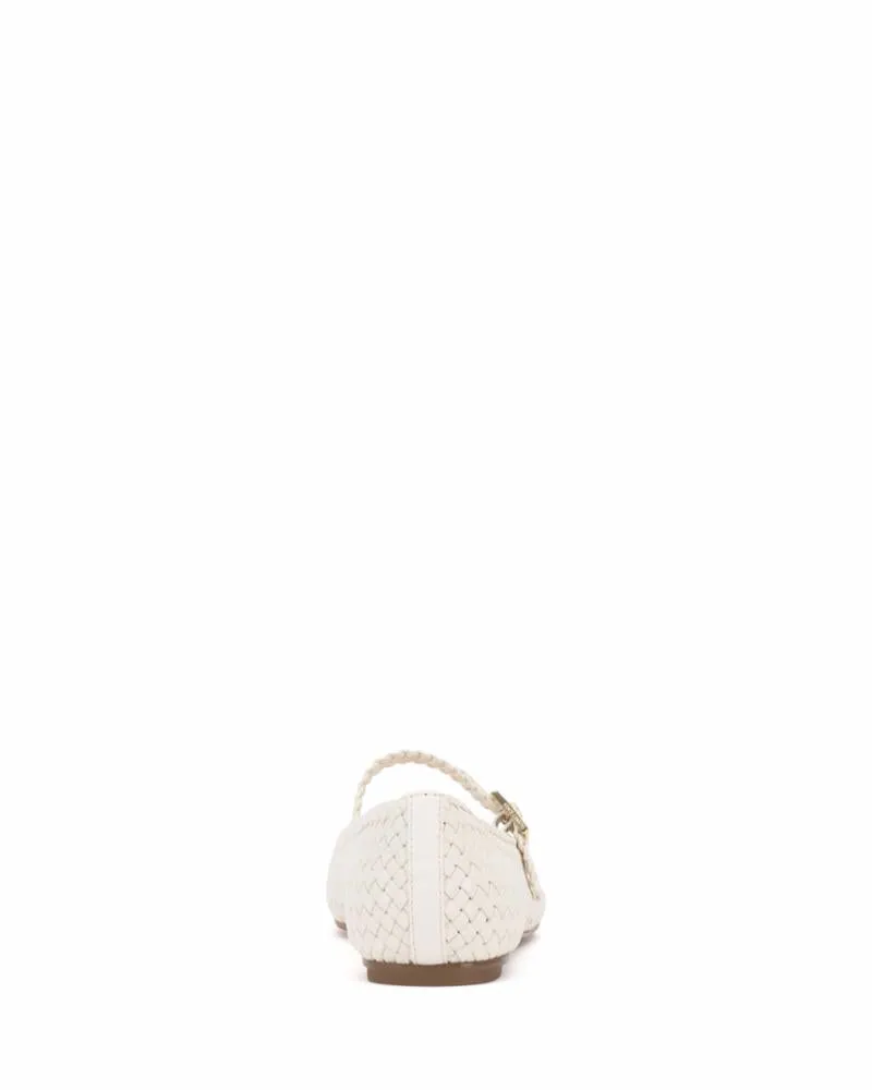 Vince Camuto VINLEY COCONUT CREAM/WOVEN NAPPA PU