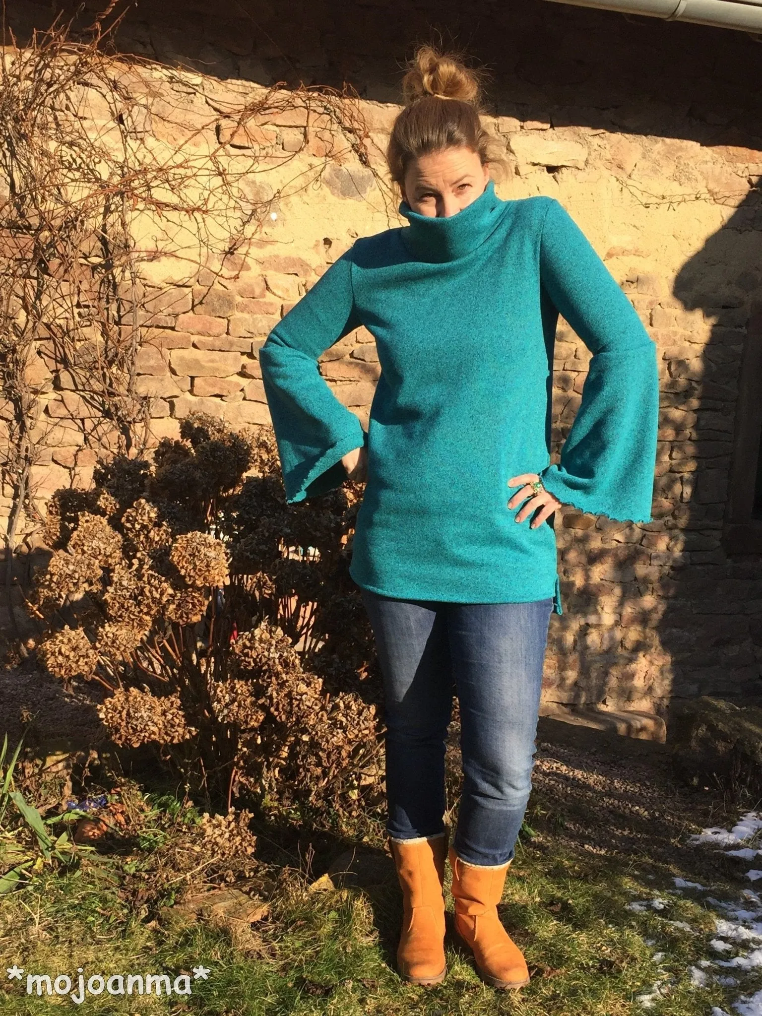 Wanda- Pullover mit 2 Ärmelvarianten