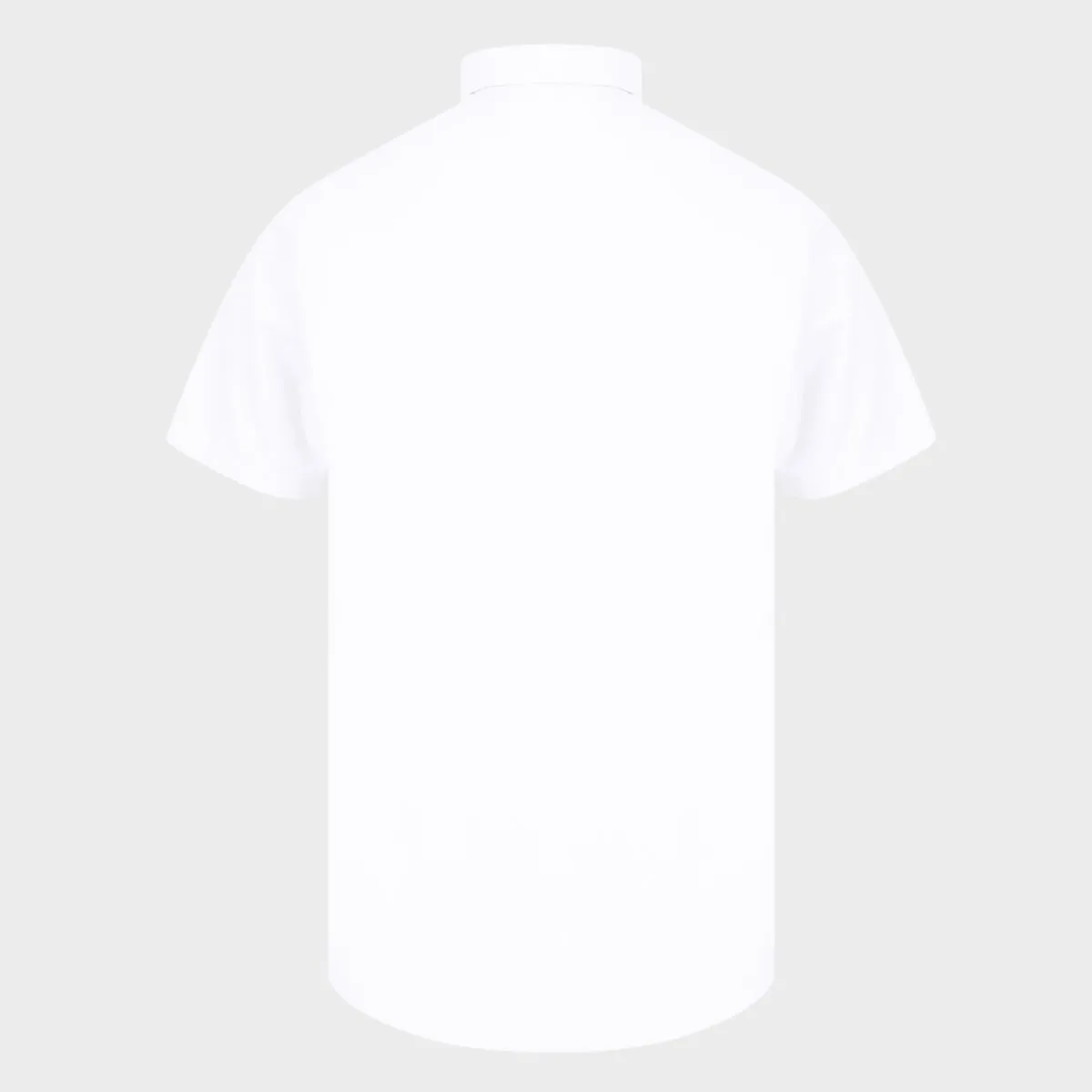 White Cotton Twill T-Shirt