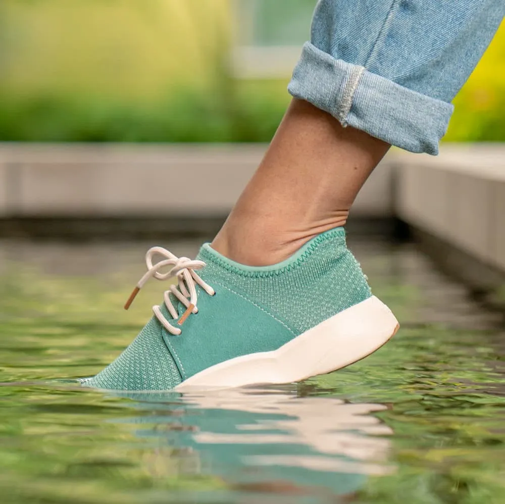 Women's Everyday - Mint Green on Off White