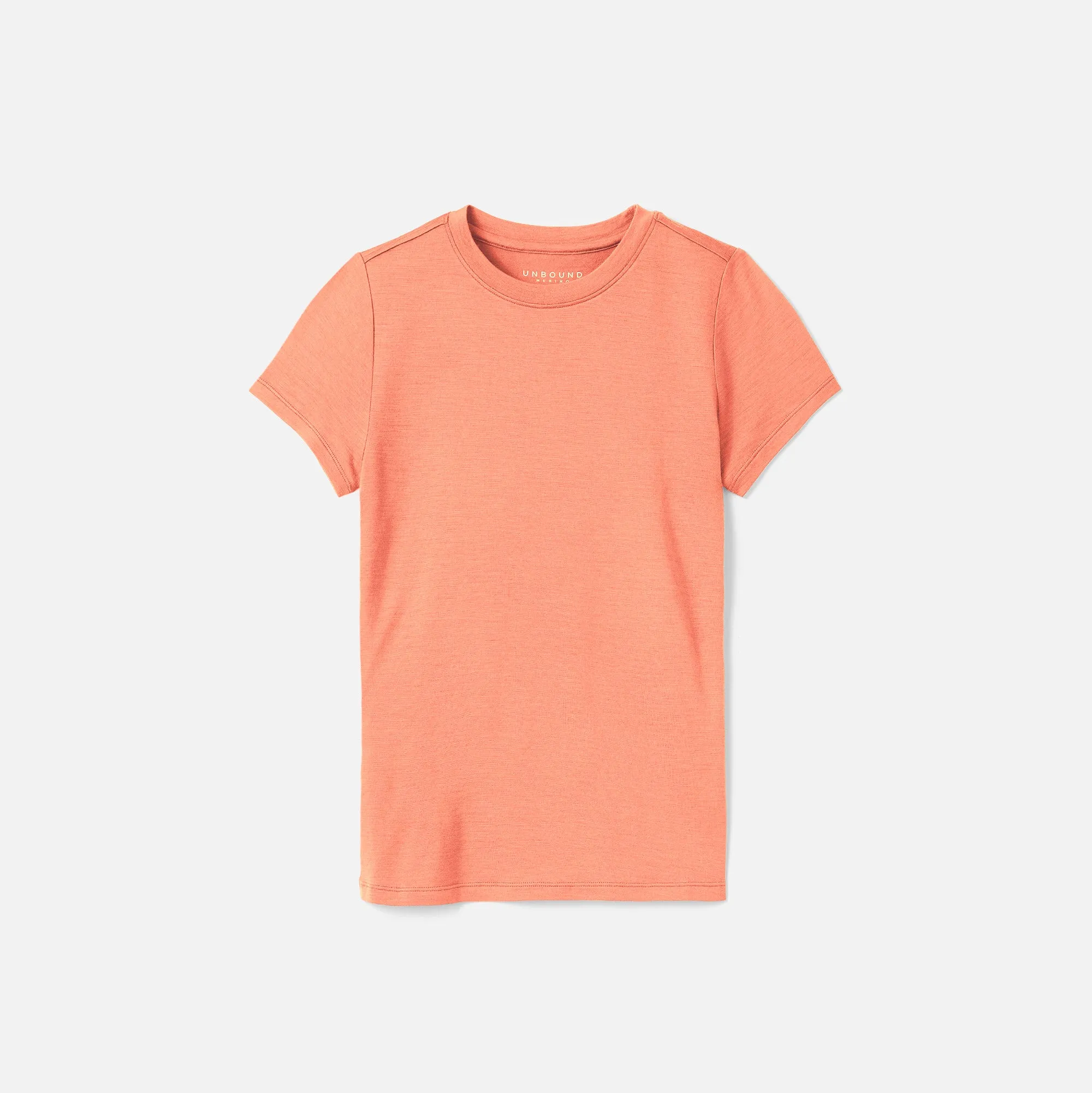 Women's Slim Merino Crew Neck T-Shirt