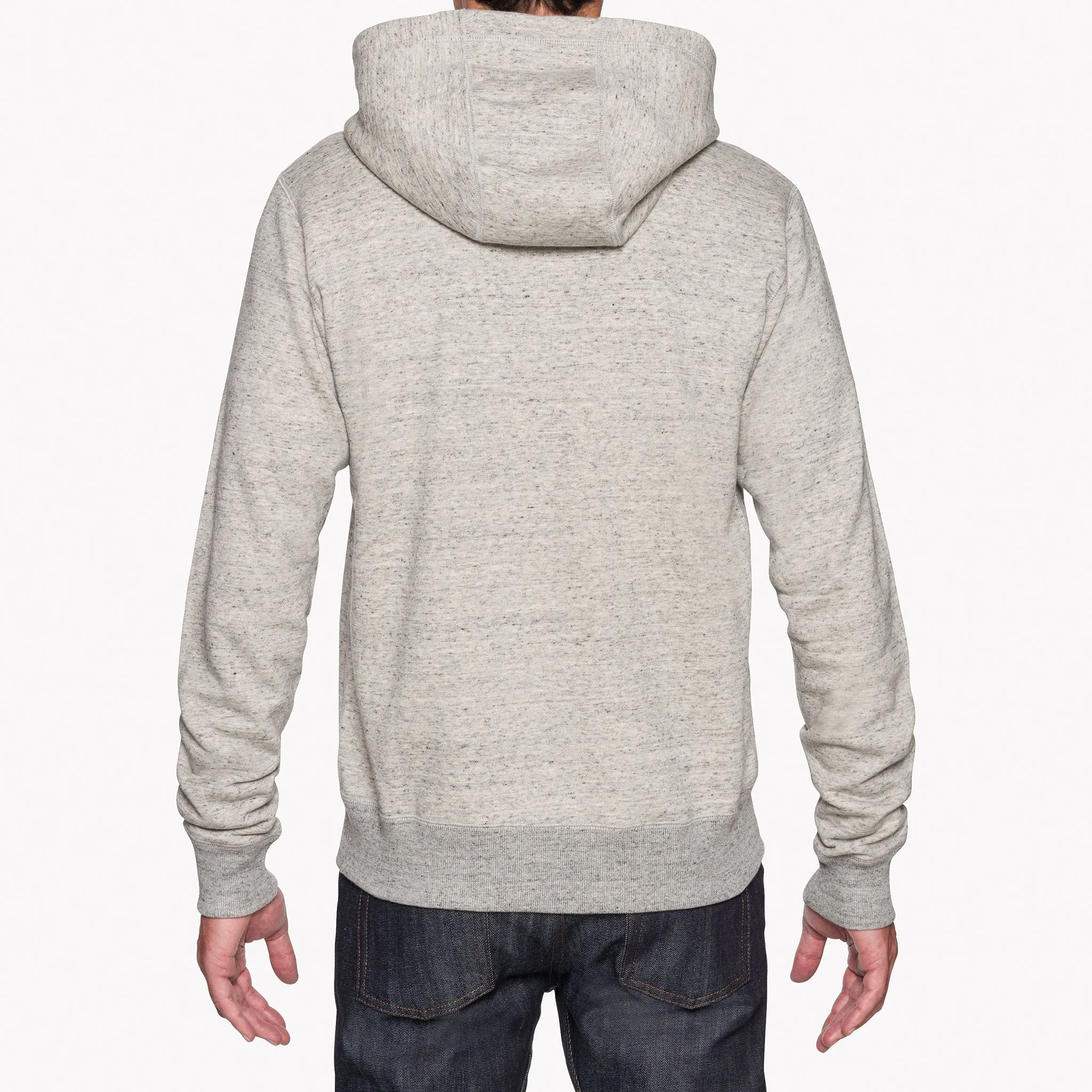 Zip Hoodie - Heavyweight Terry - Grey